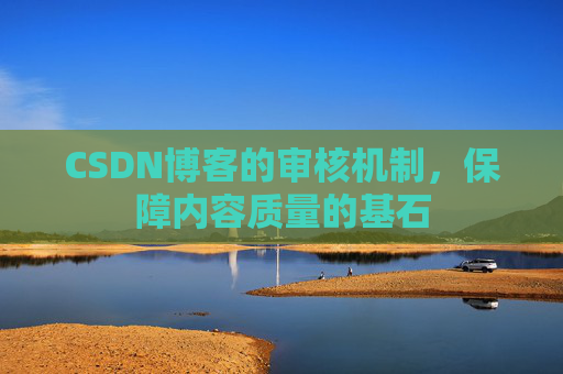 CSDN博客的审核机制，保障内容质量的基石